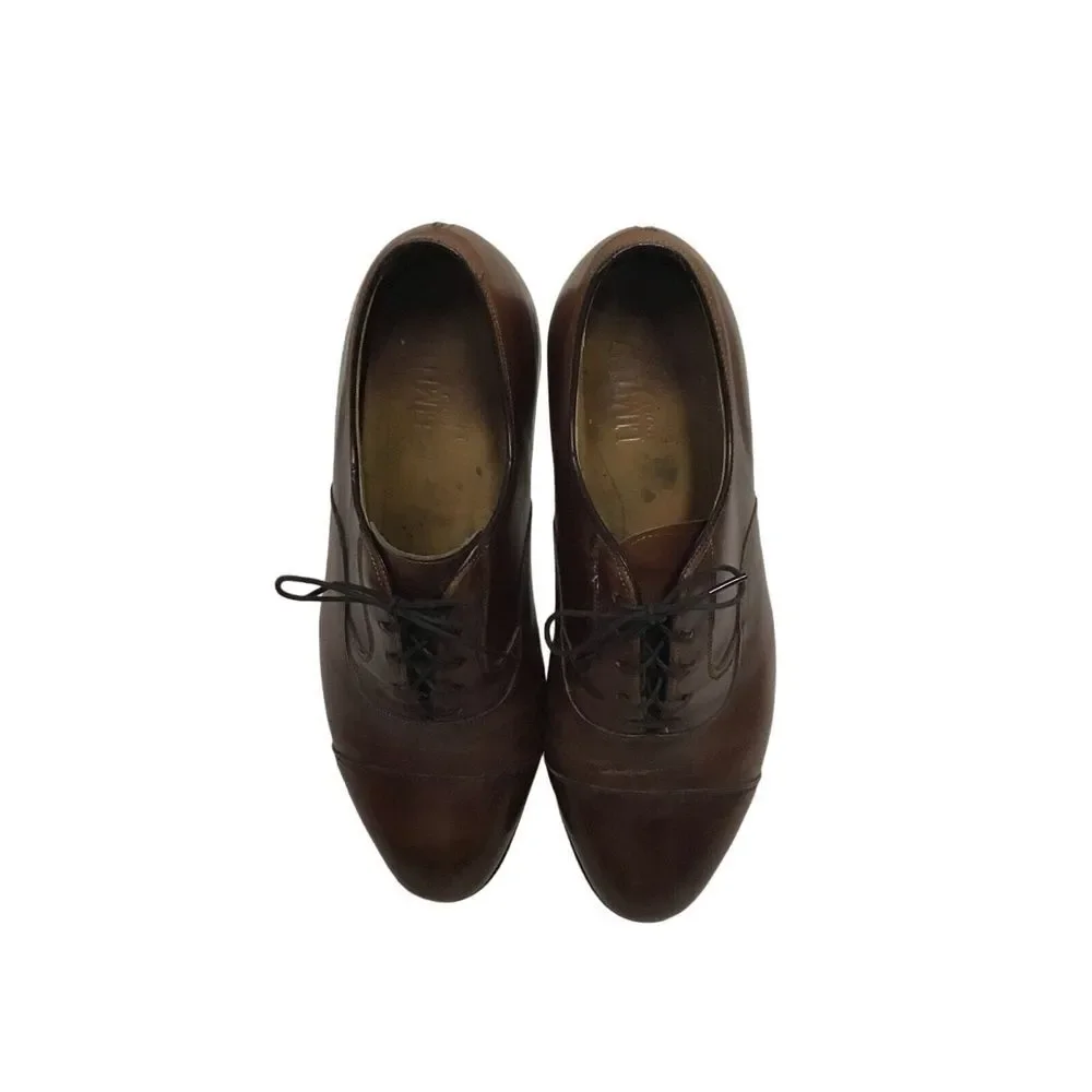 Johnston &‎ Murphy Leather Shoes Vintage Limited Collection Mens Size 8